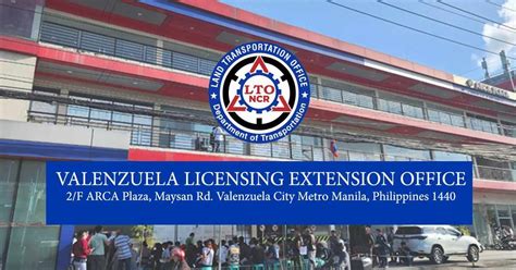 LTO Valenzuela Licensing Extension Office .